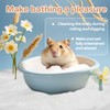 Sukh 14 OZ Hamster Sand Bath - Whit Fine Sand