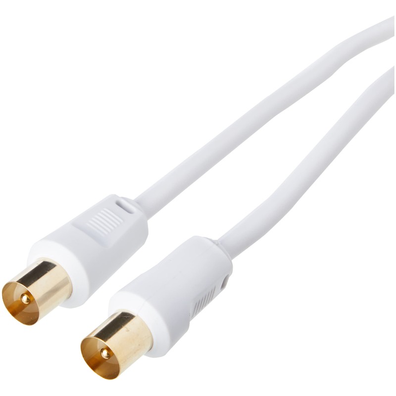 CDL Micro 1 m Gold Plated TV Aerial Cable (M-M)