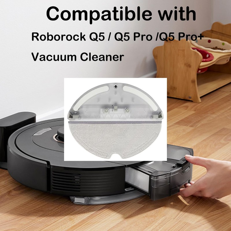 Curlingooㅤㅤ Replacement Water Tank Compatible with Roborock Q5 / Q5