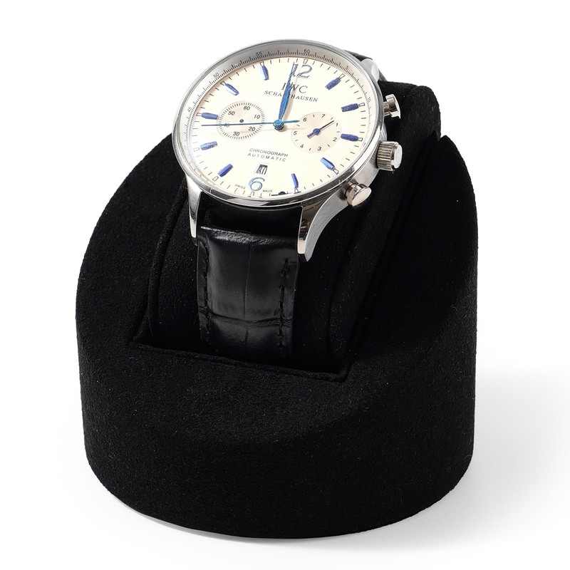 Papten J00202 Watch Stand, For 1 Watch, Microfiber, Display, Storage,