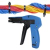 Cable Tie Gun - Professional Tension Fastening Tool with Steel