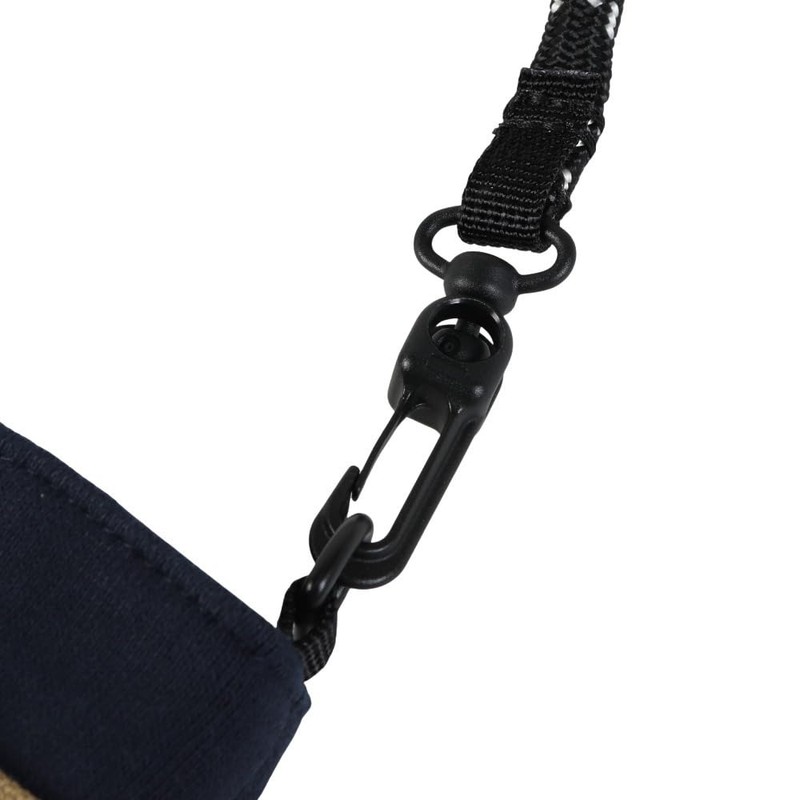 Chums Bag Rope Shoulder Pouch Sweat Nylon, navy/beige