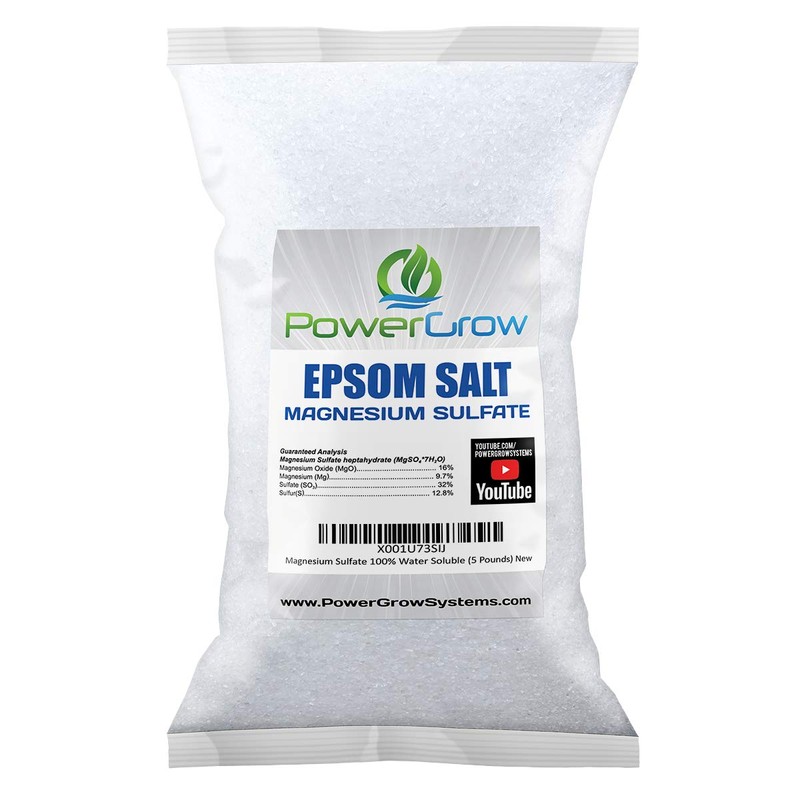 Magnesium Sulfate 100% Water Soluble (10 Pounds)