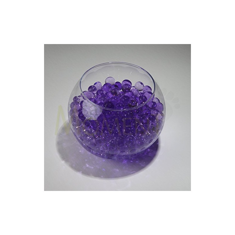 'Aqua Crystal' Expanding Water Storing Gel Bead Crystals - PURPLE