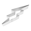 R&M International Lightning Bolt Cookie Cutter 5.5 Inch –Tin Plated