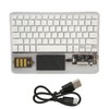 Wireless Bluetooth Keyboard Multifunctional Acrylic Keyboard for Windows for Android