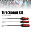 Tire Spoon Lever Tool Kit Protective Cover Valve Cores Tire