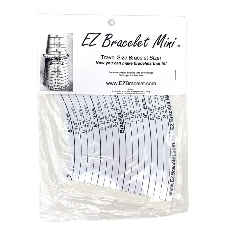 EURO TOOL Ez Sizer, Bracelet Mandrel, Travel Size | GAU-110.10