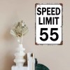 Speed Limit 55 Sign Road Street Sign Metal 55th Birthday