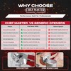 Chef-Master Commercial Can Opener, Multi-Purpose Can-Opener Manual, Easy Turn Anti-slip