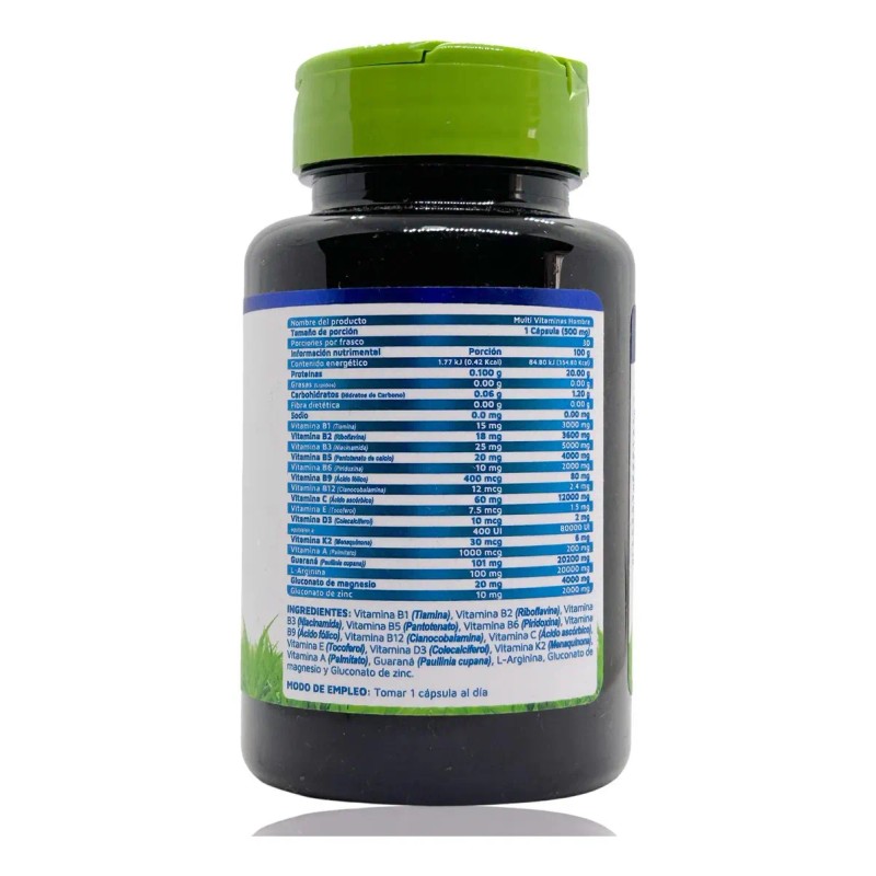 Multivitaminico Hombre Cápsulas Vidanat Sabor