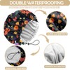 Zewurtuw Zewurtuw 2 PCS Shower Cap Adjustable Reusable Double Waterproof