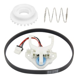 yrjns Upgraded WH03X30517 Washer Shift Actuator & WH05X24185 Washing Machine Clutch & WH01X24434 Washer Spring & WH01X27538 Washer Drive Belt Fit for GE Washing Machine Parts Set