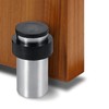Door Stopper, 65mm Floor Mount Door Stop, Stainless Steel, Cylindrical