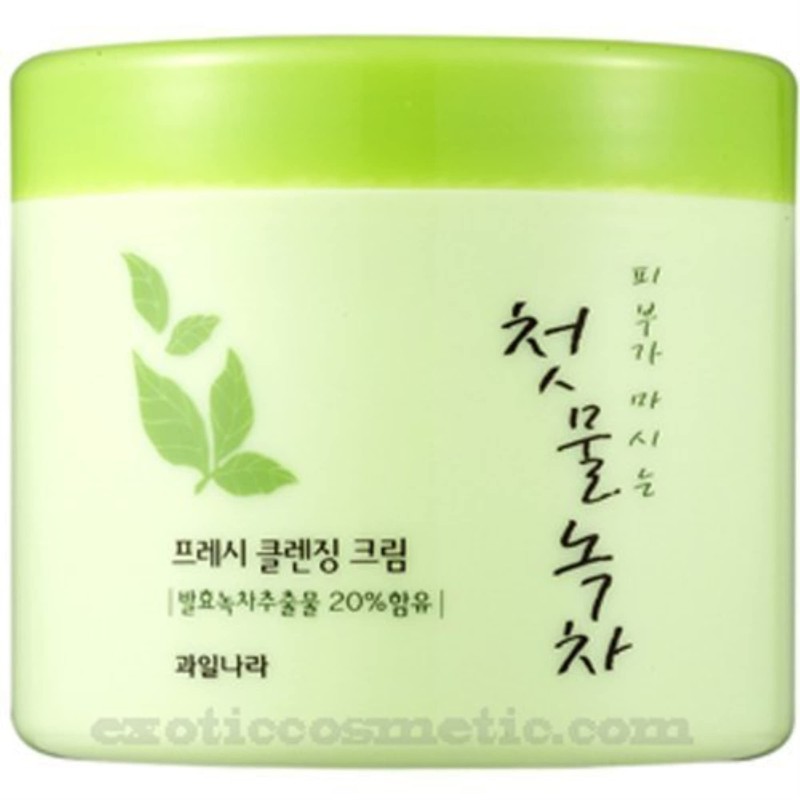 The First Green Tea Natural Facial Cleansing Cream (Fermented Green