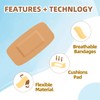Assorted Bandage Variety Pack - 800 Pcs, Waterproof & Breathable