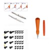 Fabselection Doorbell Screwdriver Kit, Ring Doorbell Screwdriver with 40 Screws,