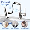 SINGSUO Bathroom Sink Faucet 1 Hole with Temperature Display, Single