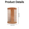 Wooden Beard Comb, Mens Comb, Beard Combs for Men, Moustache