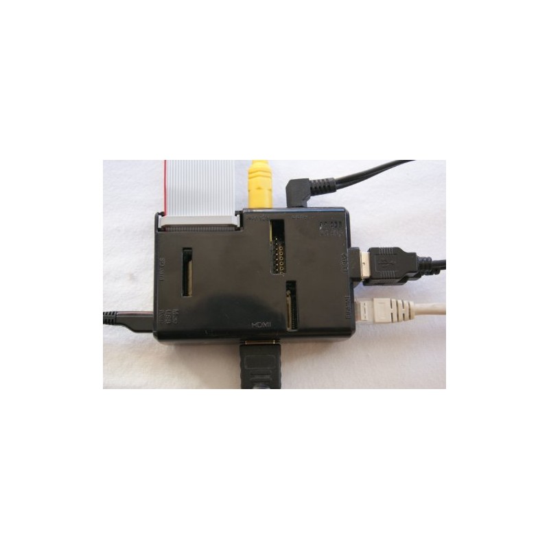 Black Model B (open) SB Components Raspberry Pi Case