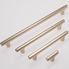 POVEFONK 10 Pack 5 inch(128mm) Champagne Bronze Kitchen Cabinet Handles