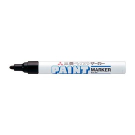 三菱鉛筆 Uni Paint Marker Fine Point Round Core Black [1 Piece] PX20 X 24 