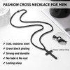 PINKDODO Confirmation Gifts for Boys Cross Necklace Religious Christian Easter