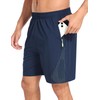 MoFiz Men Summer Casual Short with Zipper Pocket Lightweight Fishing