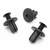 VVO Fasteners- Black Plastic Front Grille/Slam Panel Clips for Hyundai