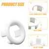 Cionyce 6 Pcs Sink Overflow Ring, Bathroom Sink Overflow Cover