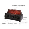 Unbranded 1500W 120V Electric Fireplace Log Insert Heater With Remote