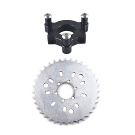 JRL 415 Chain Sprocket 1.5" 36T 36 Teeth Black CNC Adapter Motorized Bicycle Bike 50cc 60cc 80cc