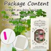 24Pcs St. Patrick's Day Press on Nails Short French Tip