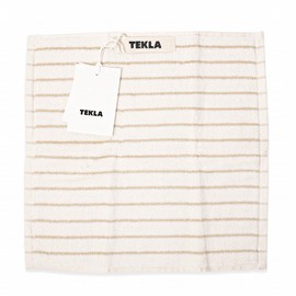 TEKLA Hand Towel Nordic Tekla Handkerchief Stripe Core Collection Stripes Core Collection 11.8 x 11.8 inches (30 x 30 cm) Towel Handkerchief Brand Women's Men's Gift Cute Dad Birthday Present Plain