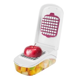 Food Chopper, Manual Hand Held Veggie Chopper Vegetable Slicer Dicer Cutter Effortless for Restraurant