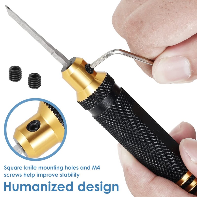 Alongen Model Chisel,Model Scribers Resin Cutting Tool Craping Line Scraping