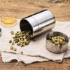 Stainless Steel Tea Canister, Portable Tea Canisters for Loose Tea