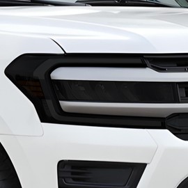 BOGAR TECH DESIGNS Full Headlight Head Light Tint Kit Compatible with Ford Expedition (Max) 2022-2024, Dark Smoke