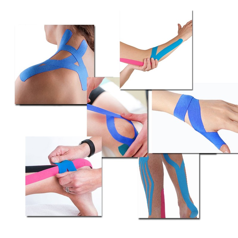 Kinesiology Tape, For Muscles, Joint Support, Stretchable, Sweatproof, Performance Enhancing,