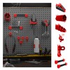 EZRED EZP6PK 16-Piece Peg Board Tool Storage and Organization For