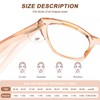 AQWANO Stylish Cat Eye Reading Glasses for Women - Blue