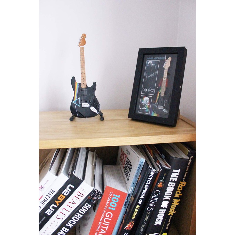 RGM180 Dave Gilmour Dark Side 10 inch Miniature Guitar Including