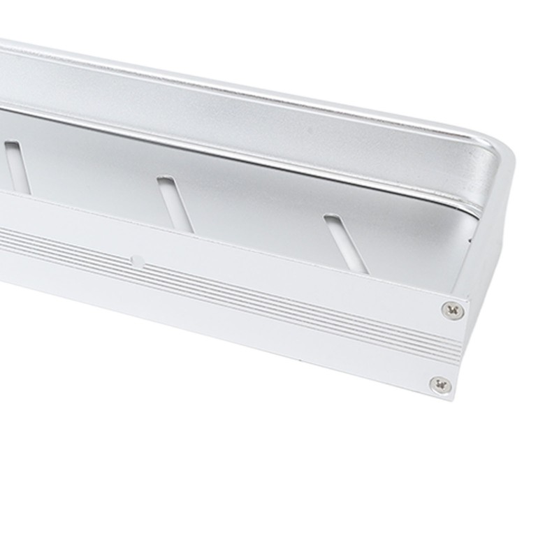 Bathroom Space Aluminum Shelf Bathroom Wall Mounted Drill Free Shelf