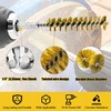 Attoshow 16-Piece Bore Brush Set - Brass Drill Wire Bore