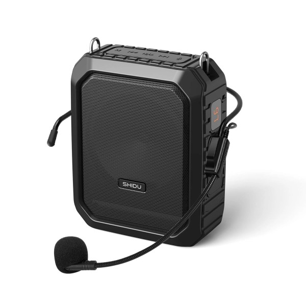 SHIDU Voice Amplifier for Teachers,SHIDU 18W Portable Megaphone PA Systems