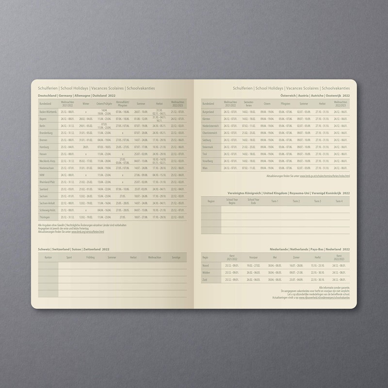 Sigel C2267 Conceptum Weekly Planner 2022-10,8 x 15,1 cm -