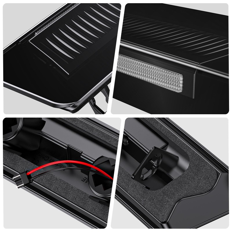HTZCMOTO LED 3rd Third Brake Light Compatible with 1999-2004 Mustang,