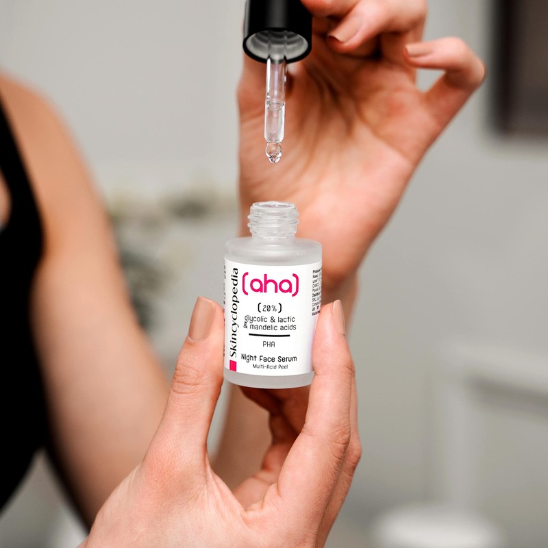 Skincyclopedia - AHA & PHA Exfoliating Serum, Face Serum with