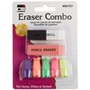 Charles Leonard Pencil Eraser Combo Pack, Includes 1 Pen/Ink Eraser,