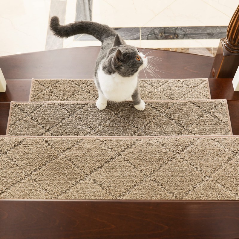 COSY HOMEER COSY HOMEER Edging Stair Treads Non-Slip Carpet Mat
